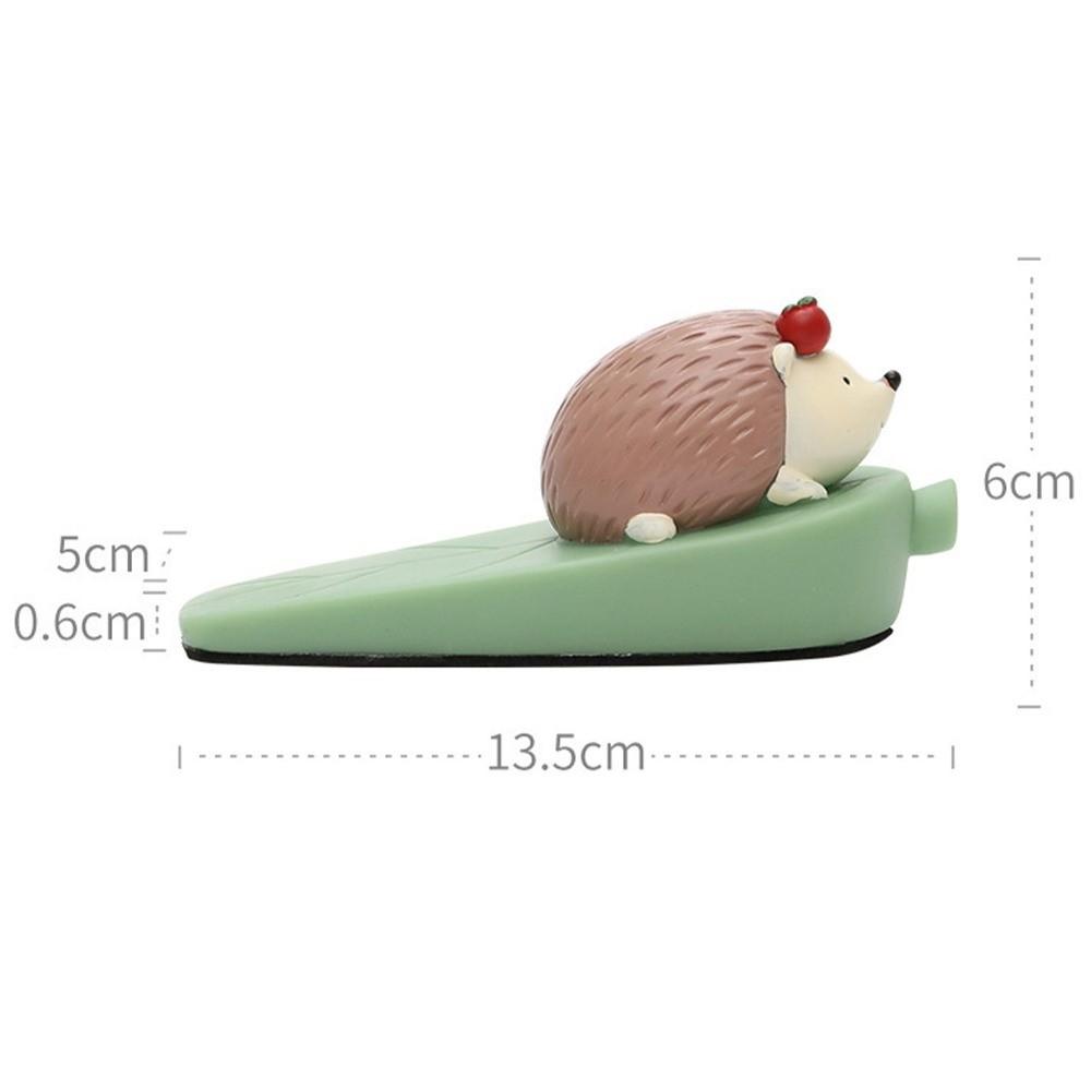 Funny Portable Animal Door Stopper Collision Prevention Hedgehog Cute Door Stop Duck Puppy Windproof Door Stopper Home Decor