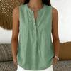 DICFY Women's Fashion Casual Summer Spring V-Neck Sleeveless Blouses & Shirts