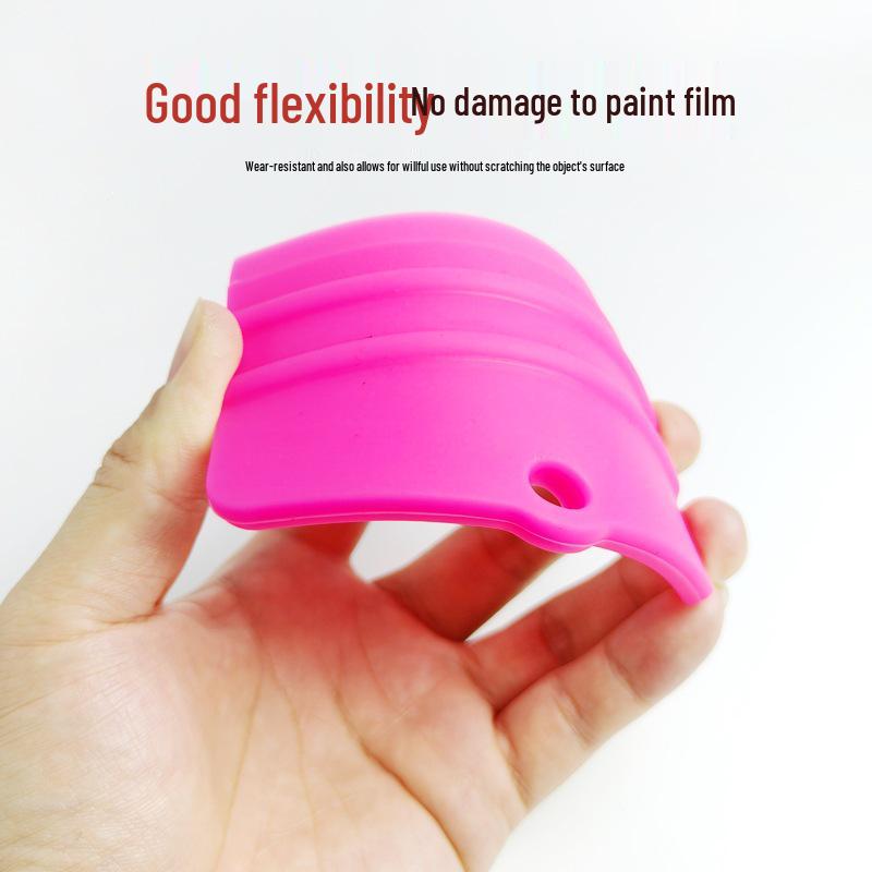Invisible Car Wrap Seamless Edge Sealing Squeegee - Soft Rubber for Film Application