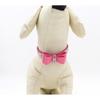 Suede Bows, Leather, Rhinestones, Dog Collar And Leash Cover, Puppy, Cat, Dragon, Small Dog, Cat | Collar For Dog, Cat | Cat Collar (pink)