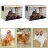 Portable Dog Cage Cover Pet Cage Sun/Rain Protective Cover Wire Cage Protector