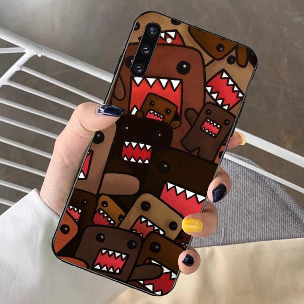 Cute Domo-kun Phone Case For Samsung Note 8 9 10 20 pro plus lite M 10 11 20 30 21 31 51 A 21 22 42 02 03