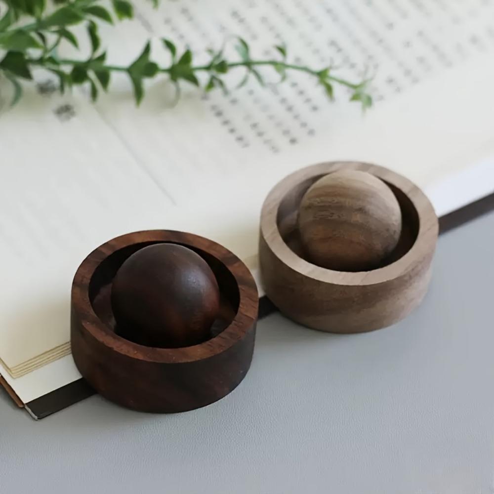 1PC Elegant Wood Aromatherapy Machine, Rotating Design Suitable for Car and Bedroom, Perfect Gift Choice - Improve Air Quality, Home Fragrance
