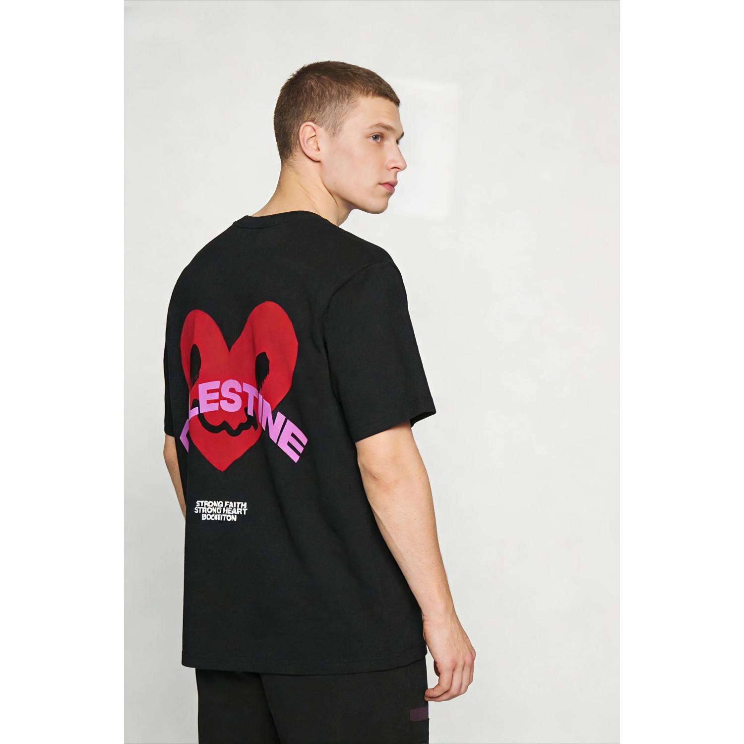 Spring_Summer 2026 POP Men s Patterned Tops, Men s Clothing, New Cotton Men s Shirts and T-shirts, Y2K High Quality S разноцветный