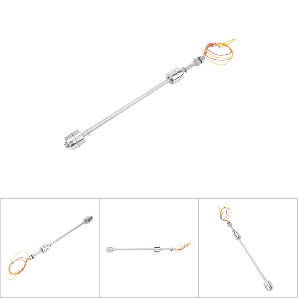 Large Size Stainless Steel Double Float Ball Liquid Level Sensor for Tank DC0110V(Float 300mm)