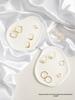 Creative Gypsum Disc Jewelry Props for Photography and Decoration