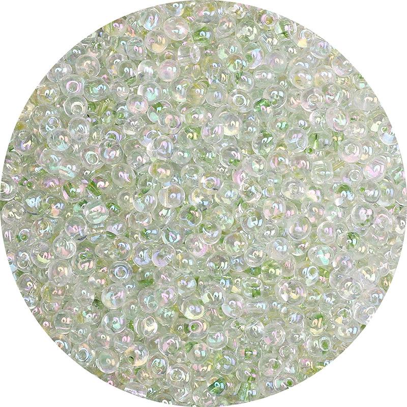 4mm Water Drop Colorful Glass Millet Beads Handmade Diy Jewelry Materials Loose Beads Accessories Package Hanging Necklace Strings Beads Nice Beads