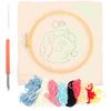 1 set of Embroidery Kit for Beginners Embroidery Hoops Embroidery Accessories
