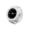 White Black Color Creative Vintage Punk Quartz Watches Finger Rings Women Men Mini Elastic Strap Clock Ring Creative Jewelry