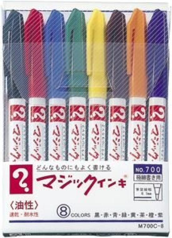 

Teranishi Chemical Magic Ink 8C Set of 3 NO.700 M700C-8