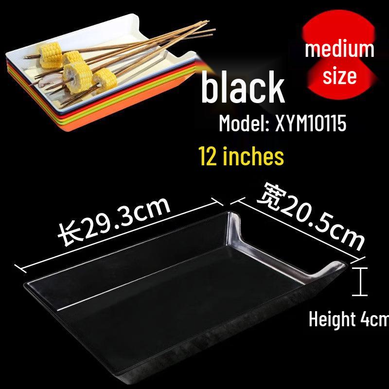 Jingbaodi Rectangular Plastic Skewer Display Tray
