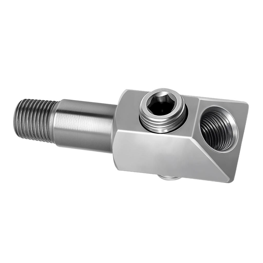 Oil Pressure Sensor Adapter Fit for Engine 1Celsius8-27 NPT Thread Port Plug Stainless Steel Tool