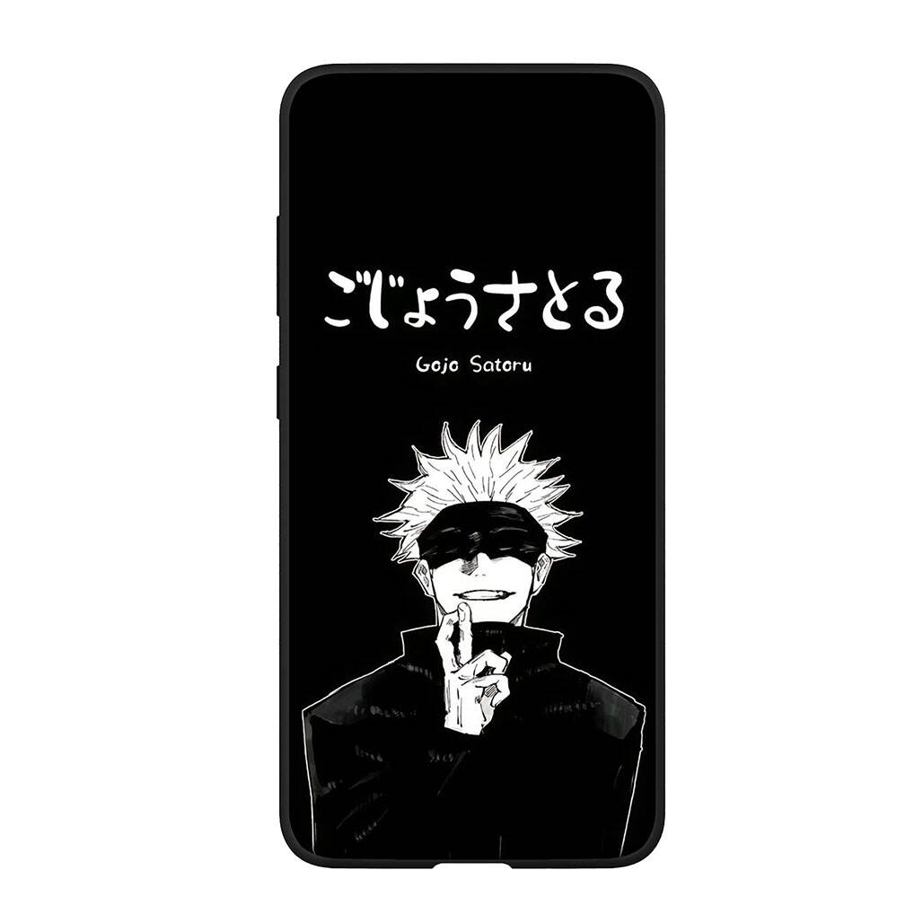 

for iPhone 17 16 15 Xiaomi Poco F7 F8 X7 X6 C85 C75 C71 M8 Redmi Note 14 13 12 Pro Max 14C 13C 15C A3 A4 Case Anime Jujutsu Kaisen Gojo Satoru Cover for iPhone 6 Plus екрю