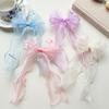 1 Pair French Headwear Bow Hair Clip Hair Accessories Chiffon Hair Accessories  Wedding