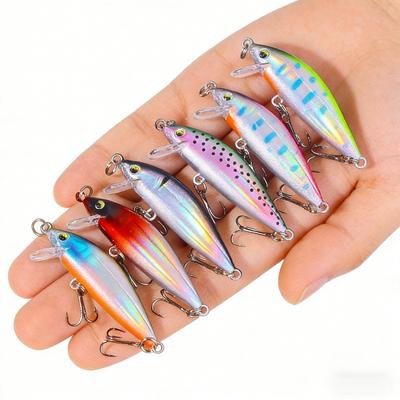Floating Minnow5CM3GSpecial Lure Bait for Creek Fish, Universal for Bass, Mandarin Fish, Topmouth Culter, and Horse Mouth, All S