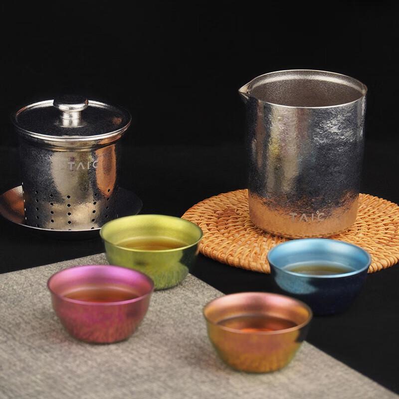 TAIC Pure Titanium Tea Brewing Set