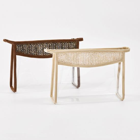 

Косметичка для хранения Прозрачная водонепроницаемая компактная косметичка на молнии для путешествий домой