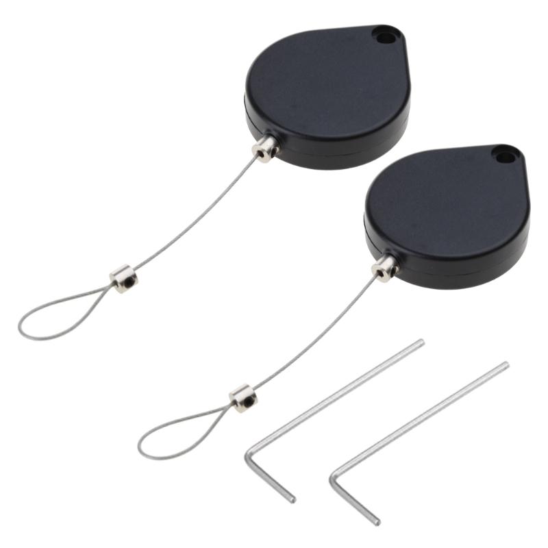 

2Pcs Steel Wire Cable Reel-Box Multi-Purpose Cable-Tidy Box Cable Management Box Anti-theft-Power-Stripe-Organizer 1