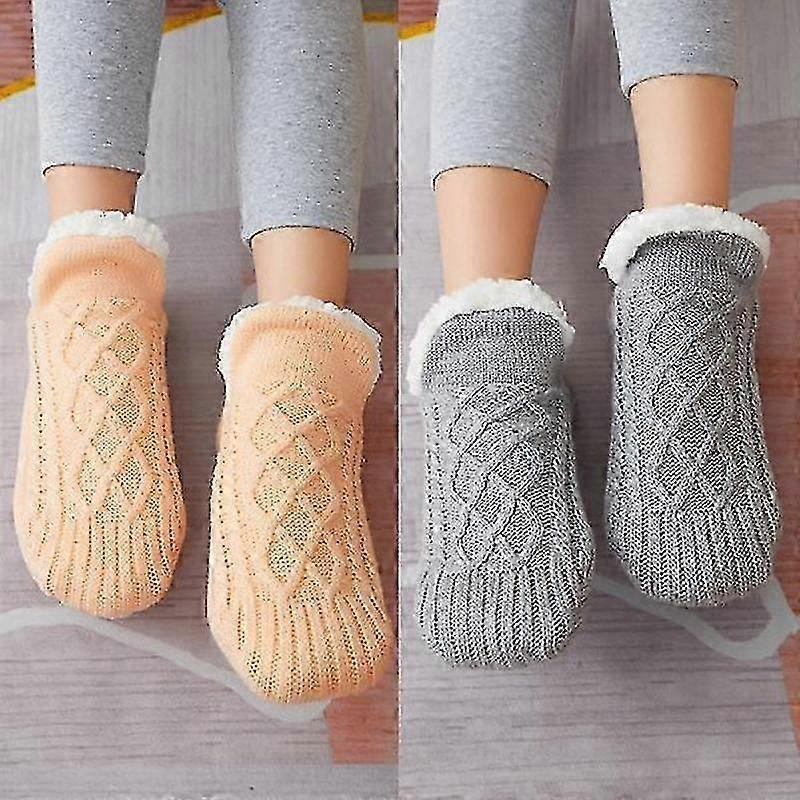 Winter Super Soft Warm Floor Sock Slipper Socks Floorshoes