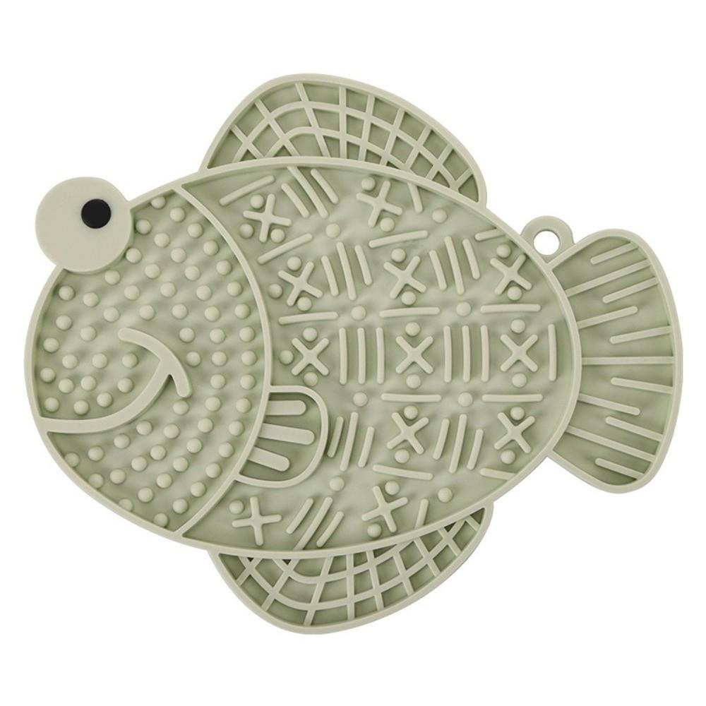 Creative Patterns Slow Feeder Licking Mat Silicone Lick Pad New Pet Feeding Mat For Dogs Cats