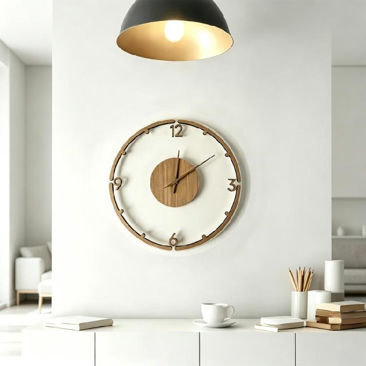 Wall Clock Silents None Ticking Wall Clock Battery Operated Clocks Easy To Read Kitchen/Home/Classroom/School Clock