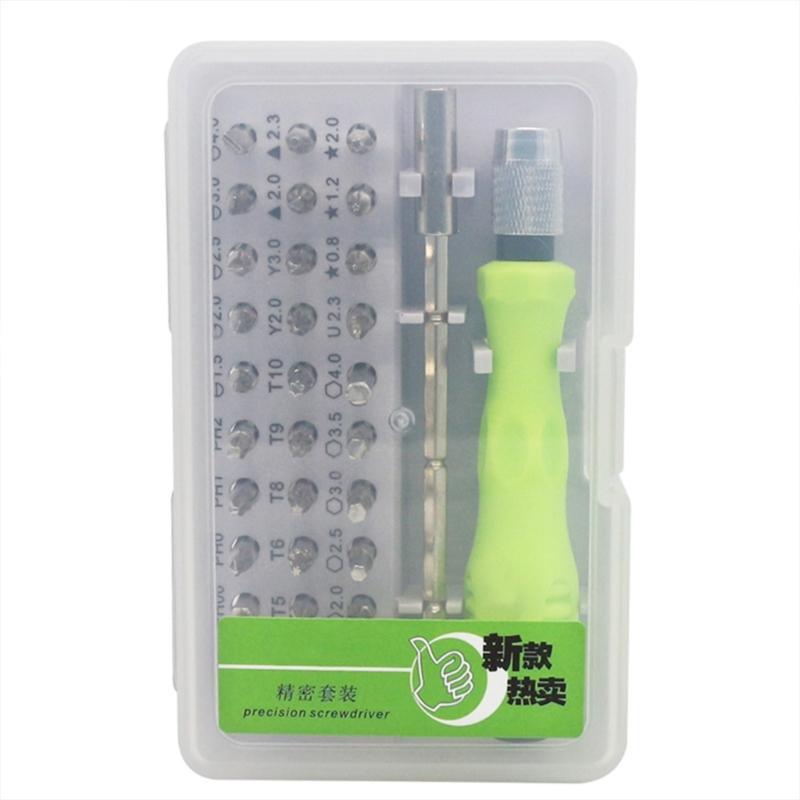 Comprehensive 32 In 1 Magnetic Screwdriver Suitable For Electronics Maintenance Furniture Assembly With Comfortable Grip