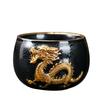 Golden Dragon Gilded Tianmu Jianzhan Tea Cup