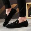 Herren Übergröße Koreanischer Stil Slipper Casual Loafer mit weicher Sohle