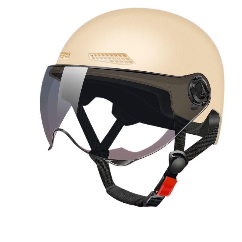 3C Certified Electric Vehicle Helmet Men and Women Summer Sun Protection Electric Vehicle Helmet Light Half Helmet