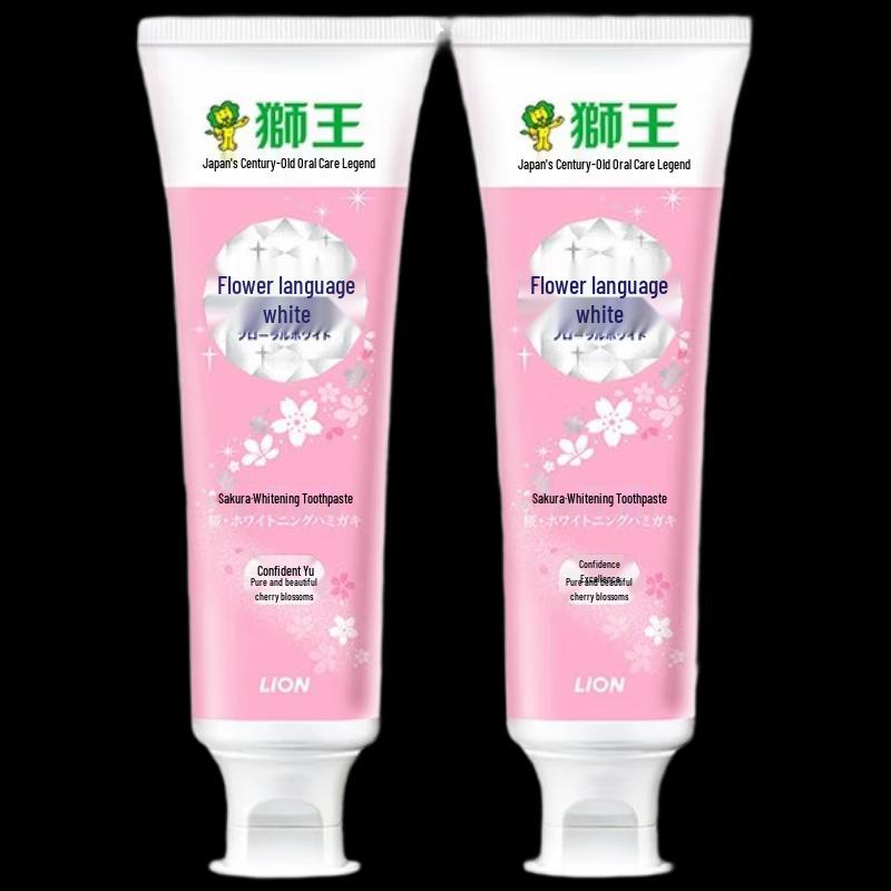 

Lion Cherry Blossom Whitening Toothpaste Twin Pack