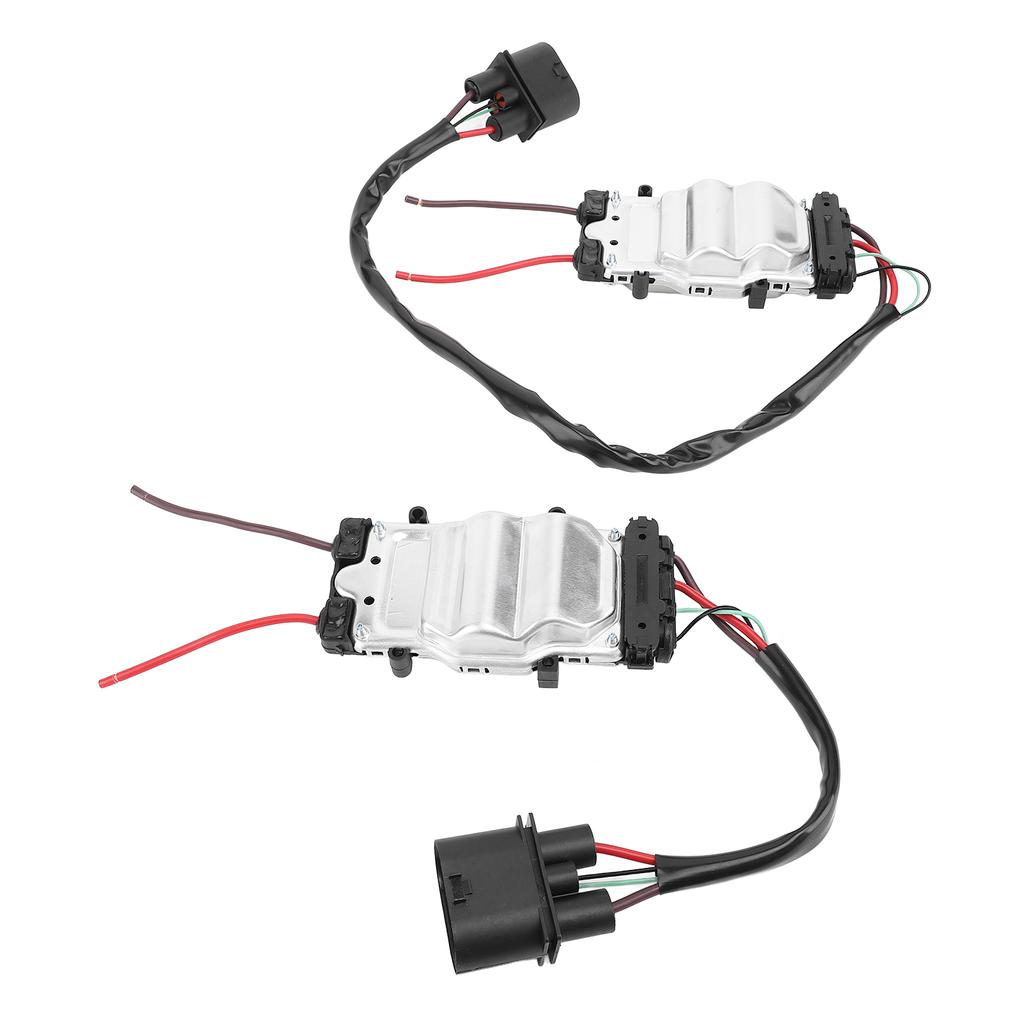 2 Stück Lüftersteuergerät 1137328159 Stabile Leistung Erhöhte Sicherheit Motorlüfter-Steuergerät für 4F C6 2004
