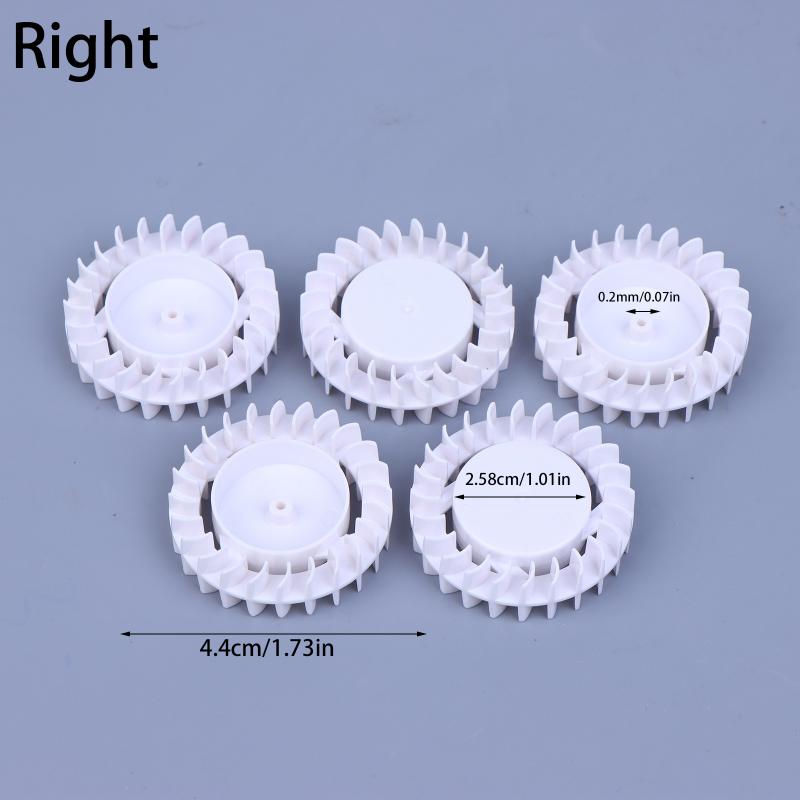 5 Pcs Fan Impellers Turbofan Centrifugal Impeller Motor Fan Blade For Hanging Neck Fan Hair Dryer Refrigerator Motor