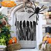 50cm Halloween Spider Prop Ornament Halloween Simulation Spider Black Electric Lifting Voice Controlled Spider Decoration