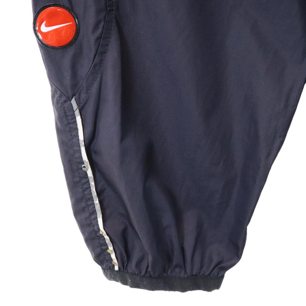 NIKE 90s 00s Old Windbreaker XL Navy x beige Jacket Men's Used