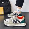Fashion Mesh Breathable Low Top Thick Soled Sports Shoes for Men 2025 Autumn Fashion Trend Versatile Comfortable Casual Chunky sneakers