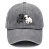 1pc Lovely Dogs Printed Hat Hats for Men Hats for Women Party Hats Festival Top Hat Soft And Breathable Curved Eave Design