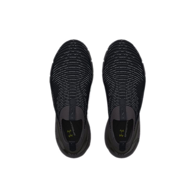 Under Armour HOVR Phantom 2 Fabric Sports Casual Low-Top Lifestyle Shoes Unisex sneaker Black 3024928-001