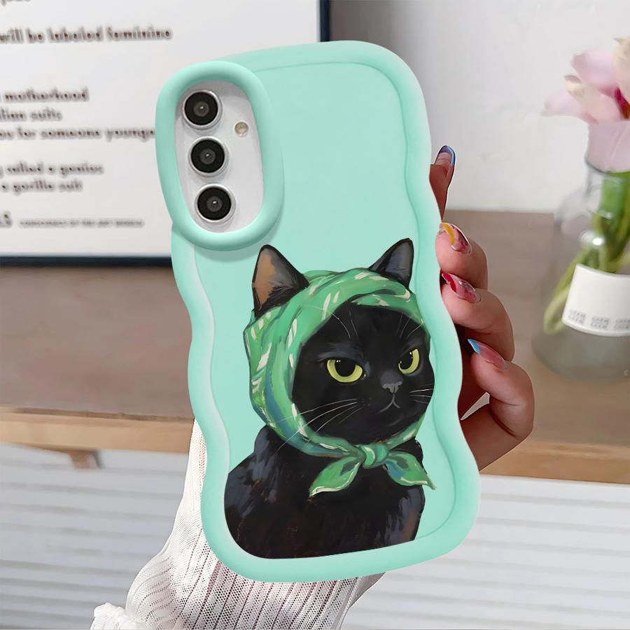

Cartoon Cat Case for Samsung Galaxy A52 A21s A14 A12 A13 A11 A15 A16 Soft Phone Cover A03 A22 A23 A33 A53 A06 A04 A05 Galaxy A33 5G