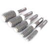 5 Sizes Style Healthy Salon Barber Brushes High Temperature Resistant Ceramic Iron Round Comb