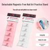 Japanese Manicure Display Stand with Detachable Tip Holder, Wearable Nails, Professional Non-Magnetic Tool for Salons