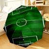 Basketball On Fire And Ice Umbrella 8-Frame for Travel, Camping, Casual Lightweight Portable Umbrella, Essential for Every Family Holidays Gift