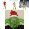 Halloween And Christmas Grinch Stole Christ Cosplay Costume Accessory Set For Halloween Adults Fantasy Event