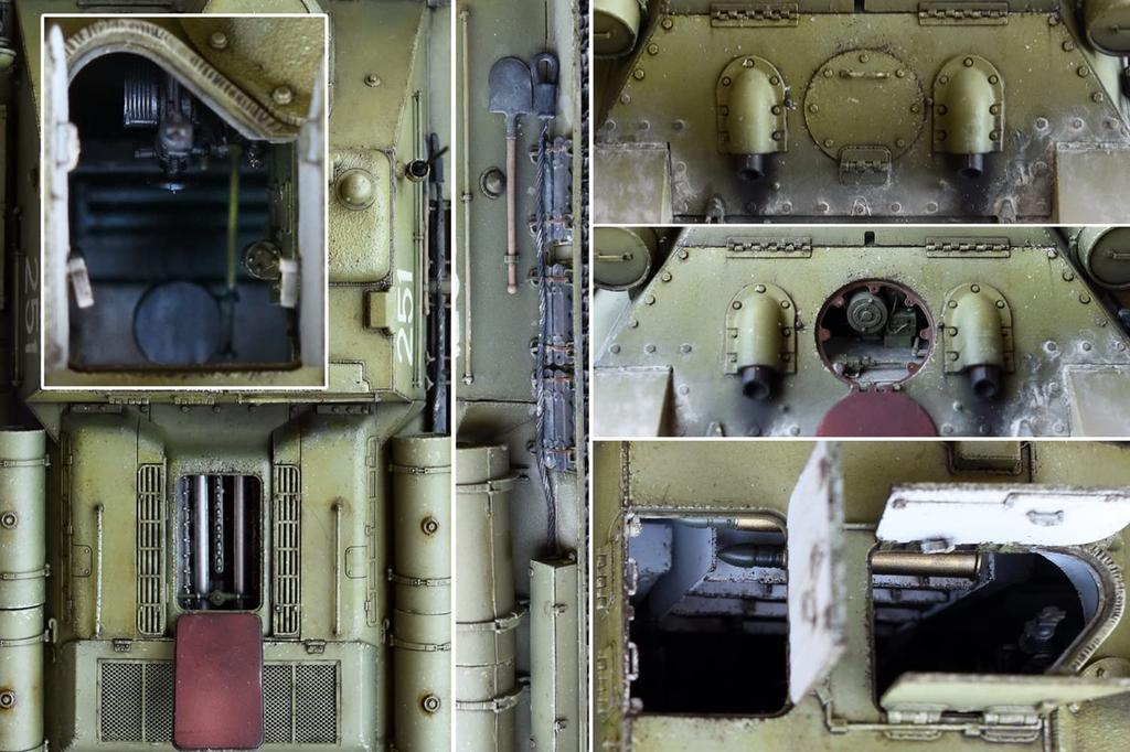 Miniart Scale 1943 Full Interior Plastic Model Kit MA35187 1/35 SU-85 Mod. Mid-Production