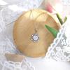 S925 Sterling Silver Snowflake Moissanite Necklace - Elegant Gift for Women