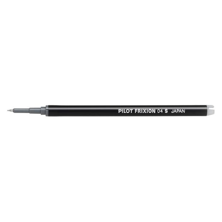 Pilot Frixion Synergy Knock Refill, 0.4mm, 3-pack, Black.