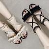 Roman Sandals Women's Flat Straps All-match Student Korean Casual Fashion Beach Shoes