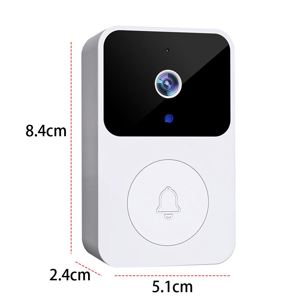 2.4GHz WiFi Wireless Video Doorbell IR Night Vision Doorbell Camera APP Control Home Door Bell for Home Security Alarm System