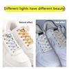 1 Paar Reflektierende Schnürsenkel Ohne Binden Gummiband für Schuhe KinderErwachsene Magnetische Verschlüsse Elastische Schnürsenkel Sneaker Laufschuhe Zubehör