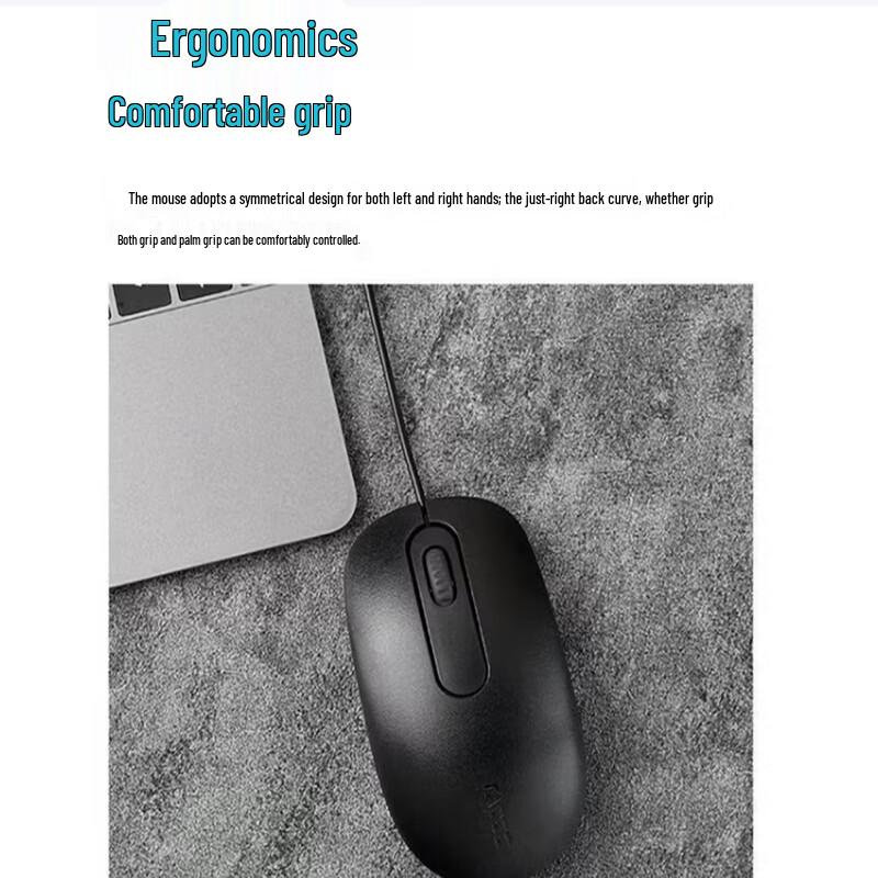 Rapoo NX1500 Wired Keyboard and Mouse Combo