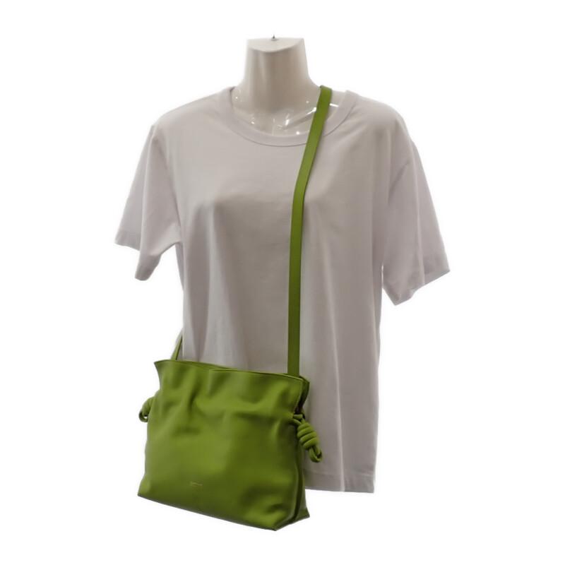 Loewe A411FC1XBF 2WAY Bag Lime Yellow Calfskin Women